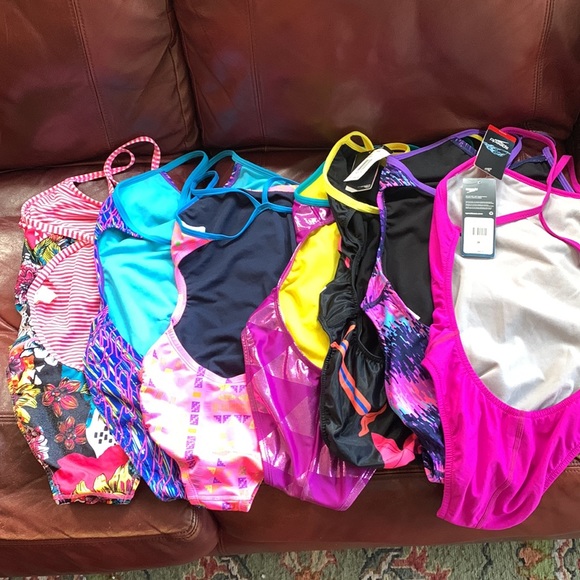 GUC to NWT size 28 practice suits, Speedo, TYR, Q Swimwear, The Finals, Dolfin - Picture 3 of 3